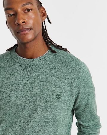 Timberland Williams River Raglan Cotton Jumper - Blue