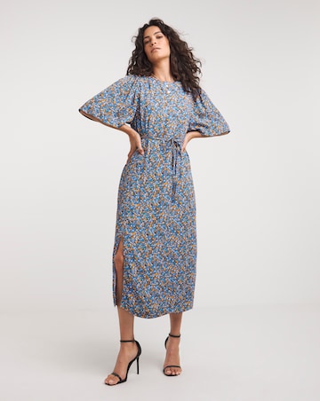 Whistles Ditsy Bouquet Midi Dress