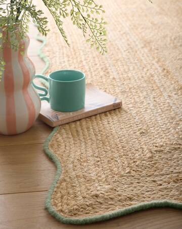 Jute Escallop Rug