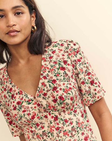 Nobody's Child Alexa Midi Dress Laurel Floral