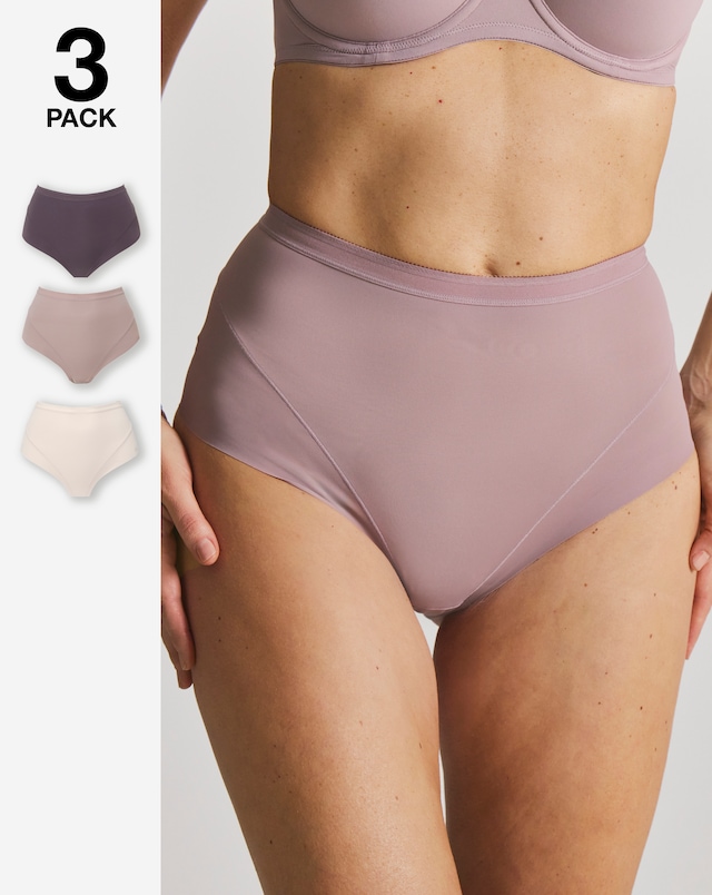 MAGISCULPT (3 Pack) Light Control Tummy Shaper Knickers