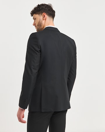 William Hunt Satin Lapel Blazer