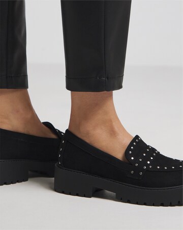 Camila Chunky Stud Loafer - Wide Fit (E)