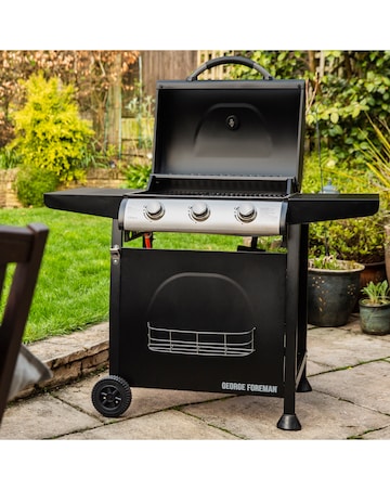 George Foreman 3 Burner Gas BBQ