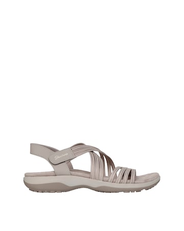 Skechers Reggae Slim Sunny Side 2.0 Taupe Sandals - Standard Fit (D)