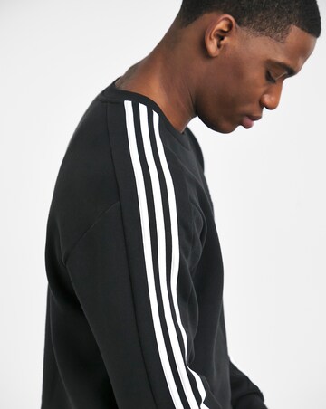 adidas 3 Stripes Fleece Sweatshirt