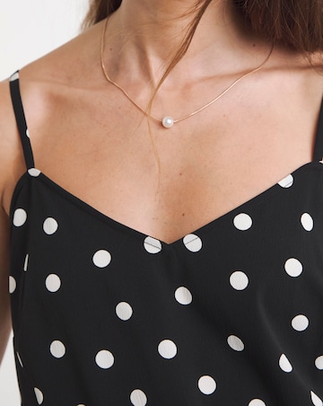 Printed Strappy Cami