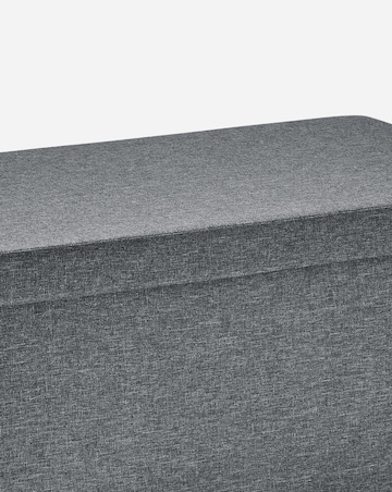 Fabric Foldable Storage Ottoman