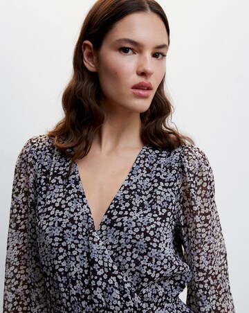 Mango Flower Print Dress