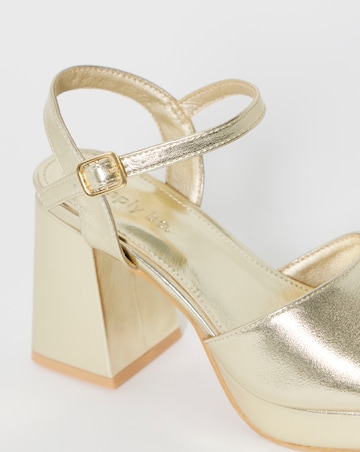 Chacha Platform Heel Sandals - Extra Wide Fit (EEE)