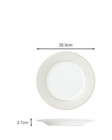 Waterside Diamond 20 Piece Dinner Set