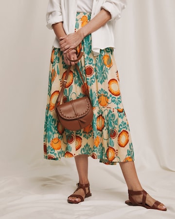 Julipa Crinkle Tiered Skirt