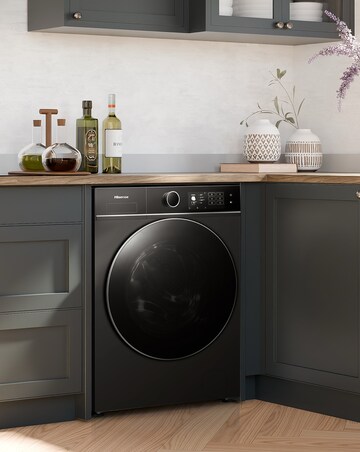 Hisense KitchenFit 5i Series WF5I1245BBR 12kg Washing Machine - Black
