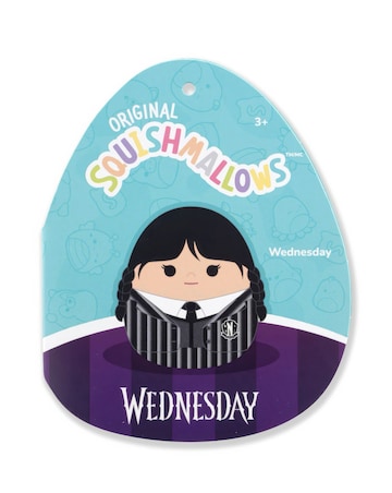 Squishmallows Wednesday 8-inch Wednesday in Uniform Plush