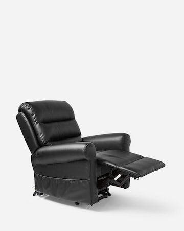 Brockton Faux Leather Electric Recliner Armchair