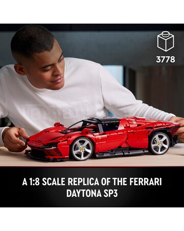 LEGO Technic Ferrari Daytona SP3 Model Race Car Set 42143