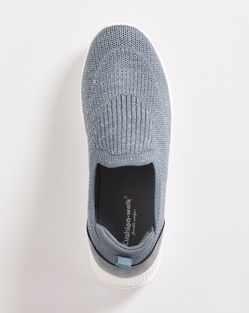 Cushion Walk Slip On Trainer E Fit