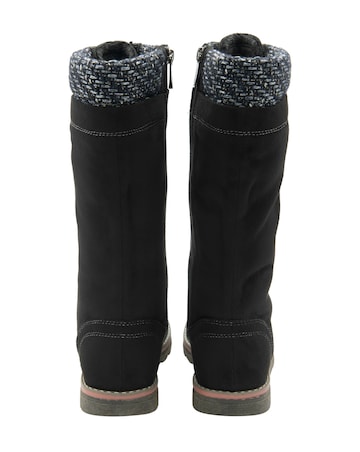 Lotus Diego Lace Up High Leg Boot Standard Fit