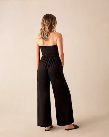 Ro&Zo Jersey Bandeau Jumpsuit