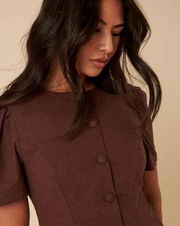 Nobodys Child Tara Cotton Linen Dress