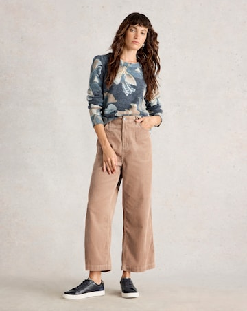 White Stuff Jodie Printed Foil Jumper