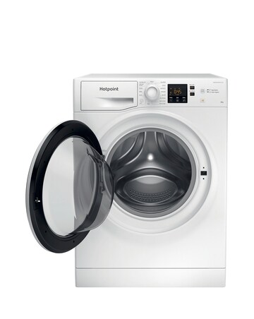 Hotpoint NSWM 864CWUKN, 8kg, 1600rpm Washing Machine - White + install