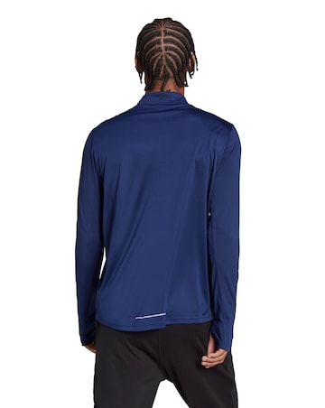 adidas 1/2 Zip Long-Sleeve Top