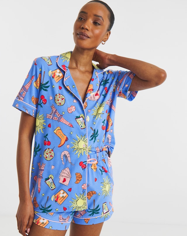 Pretty Secrets Revere Pyjama Short Set