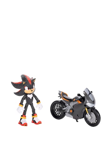 Sonic 3 Movie - Shadow and Motorcycle