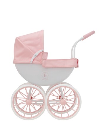 Bella Rosa Osborne Carriage Toy Pram - Pink
