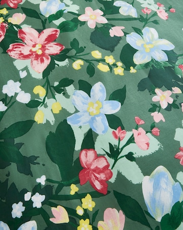 Elora Floral Cotton Blend Duvet Cover Set