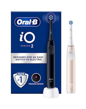 Oral-B iO2 Series Night Black / Calm Pink + Extra Handle