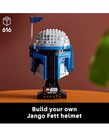 LEGO Star Wars: Attack of the Clones Jango Fett Helmet, Model Kit 75408