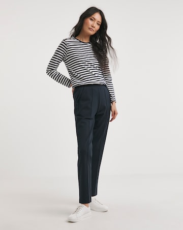 Slimma Comfort Fit Navy Trouser Regular