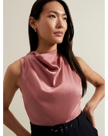 Phase Eight Sabina Satin Wide Leg Jumpsuit