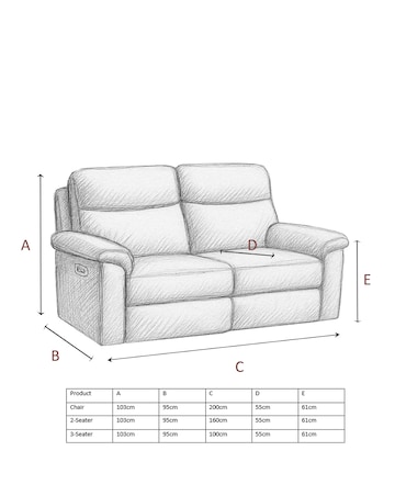 Aspire Corvan Leather Recliner Chair