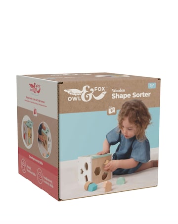 TP Owl & Fox Shape Sorter