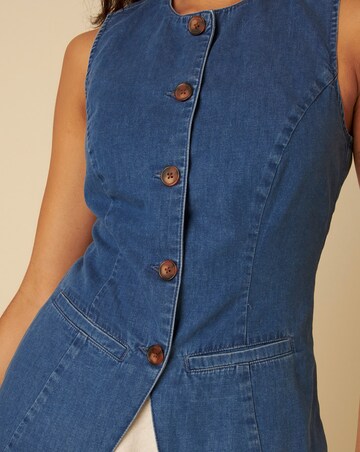 Nobody's Child Denim Wade Waistcoat