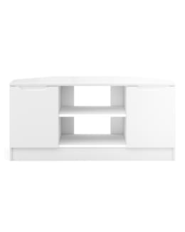 Sorrento Ready Assembled High Gloss Corner TV Unit