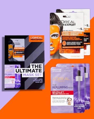 L'Oreal Men Expert & L'Oreal Paris The Ultimate Mask Gift Set