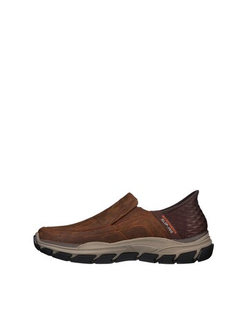 Skechers Respected Elgin Slip-ins - Brown