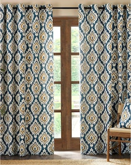 Pineapple Elephant Suri Curtains