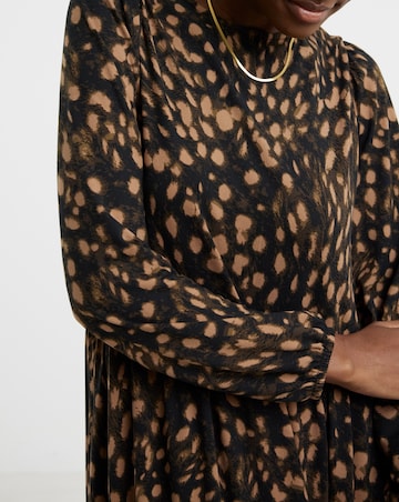 Soft Touch Printed Smock Dress