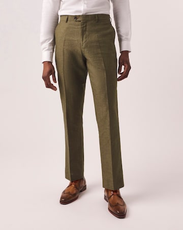 Joe Browns Khaki Linen Blend Suit Trouser