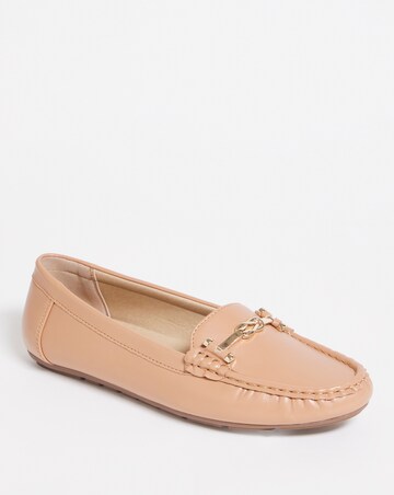 Driving Loafer with Snaffle Trim EEE Fit