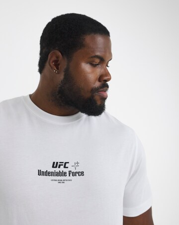 Jack & Jones UFC Back Graphic T-Shirt - White