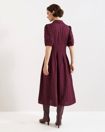 Phase Eight Yasmine Textured Midi Dress