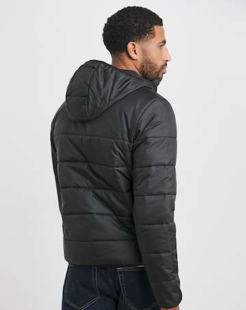 Lacoste Classic Hooded Black Padded Jacket