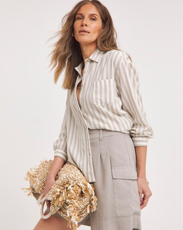 Oversized Stripe Shirt