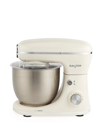 Salter Retro Stand Mixer Cream